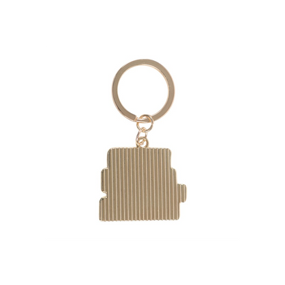 The Haunted Library Book Stack Keyring
