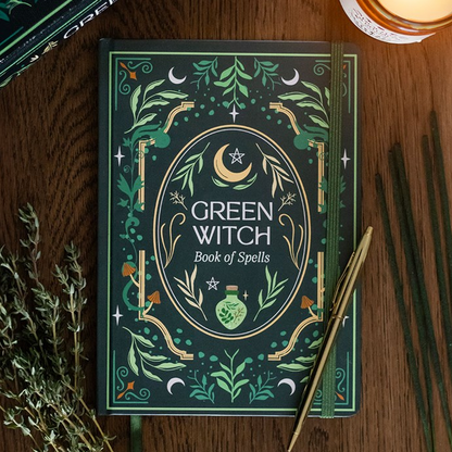 Green Witch A5 Notebook