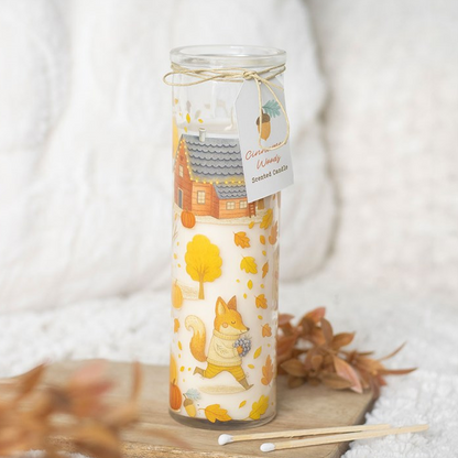 Cinnamon Woods Scented Tube Candle