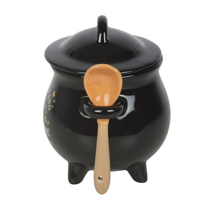 Mischief & Magic Cauldron Soup Bowl with Spoon