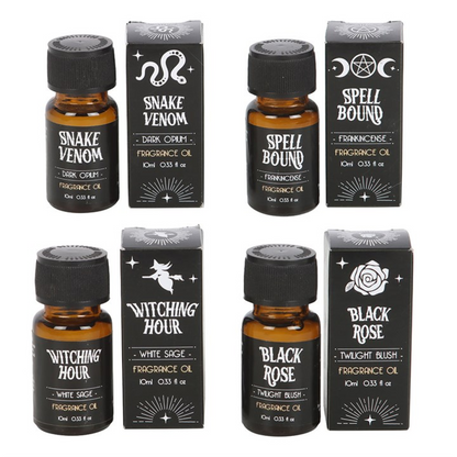 Set of 12 Midnight Rituals Fragrance Oils in Display