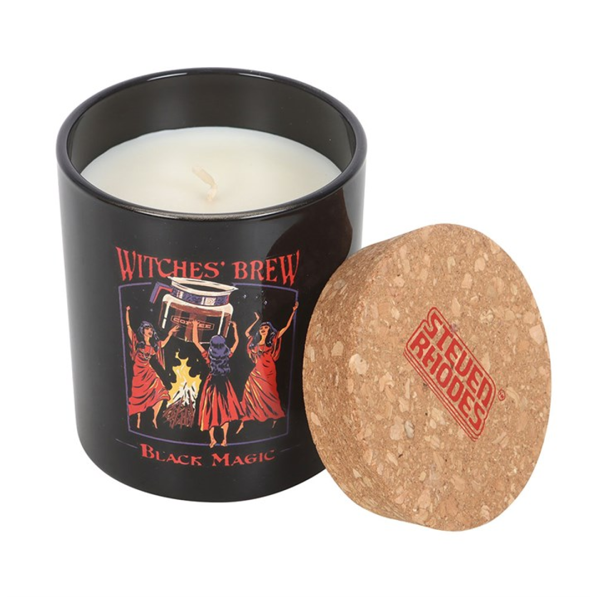 Witches' Brew Oat Milk Latte Candle by Steven Rhodes