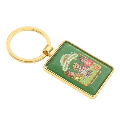 Let's Make Brownies Keyring by Steven Rhodes