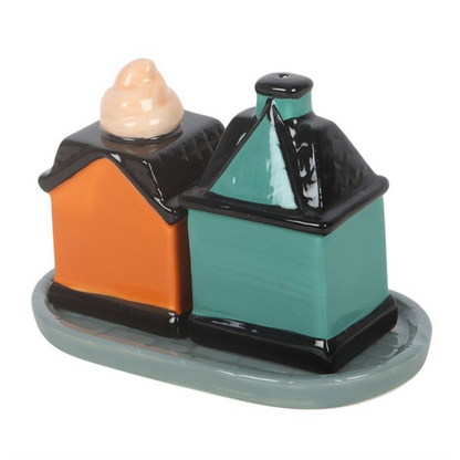 Spooky Street Salt & Pepper Shakers