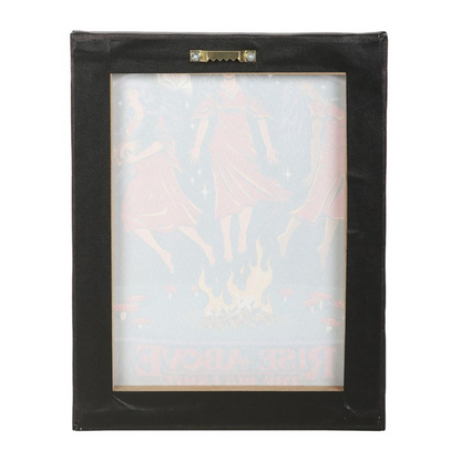 19x25cm Rise Above the Bullshit Canvas Plaque by Steven Rhodes