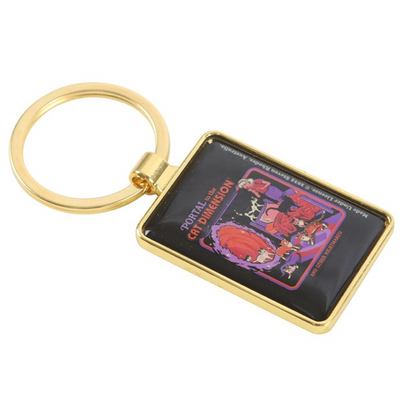 The Cat Dimension Keyring by Steven Rhodes