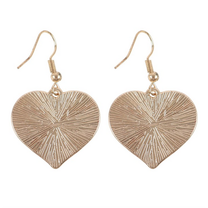 Burning Heart Earrings