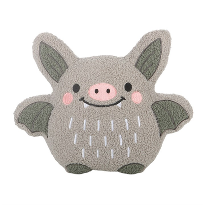 Cute Bat Boucle Cushion