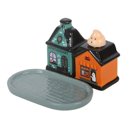 Spooky Street Salt & Pepper Shakers