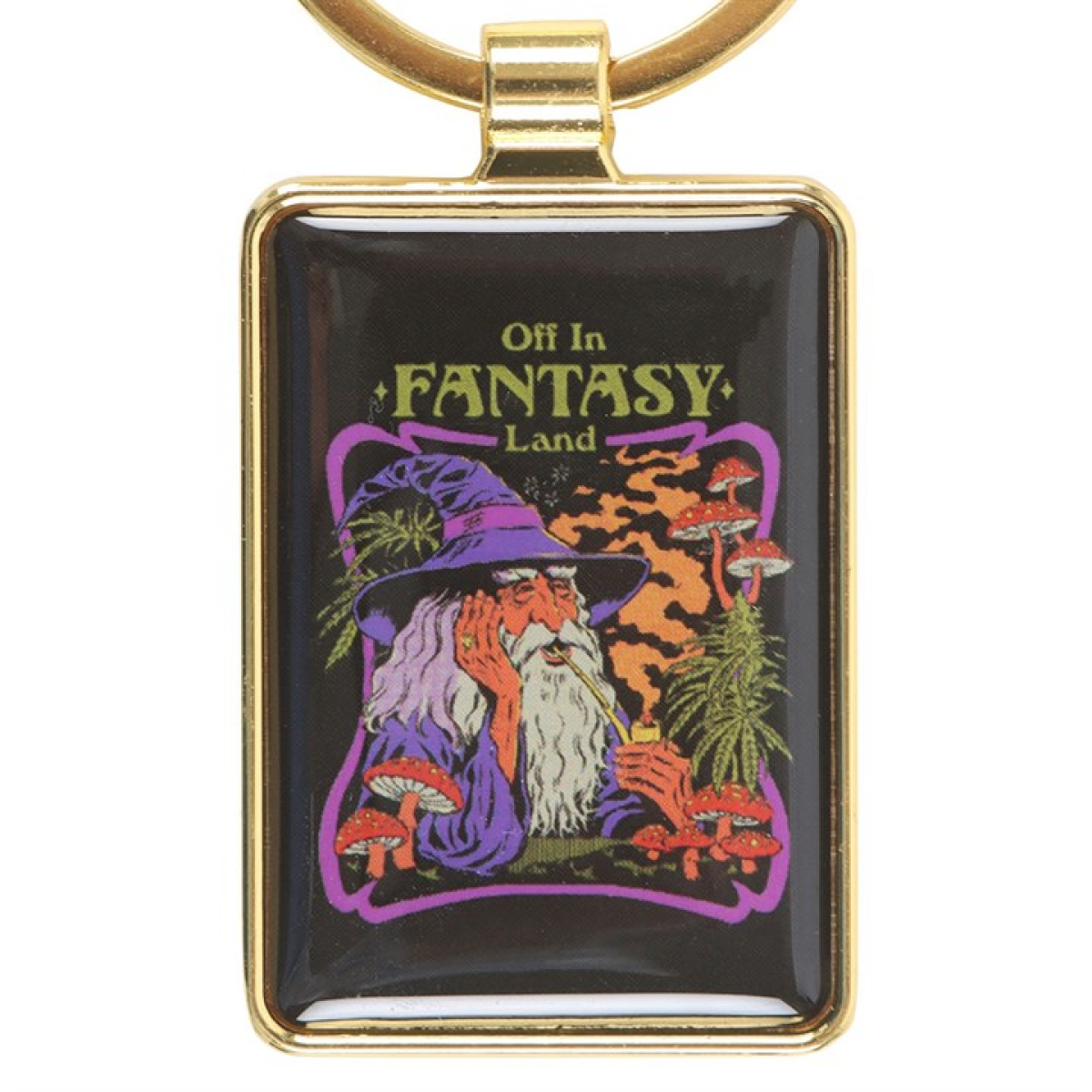 Fantasy Land Keyring by Steven Rhodes