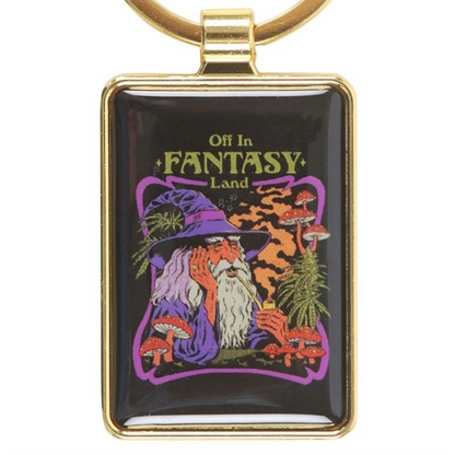 Fantasy Land Keyring by Steven Rhodes