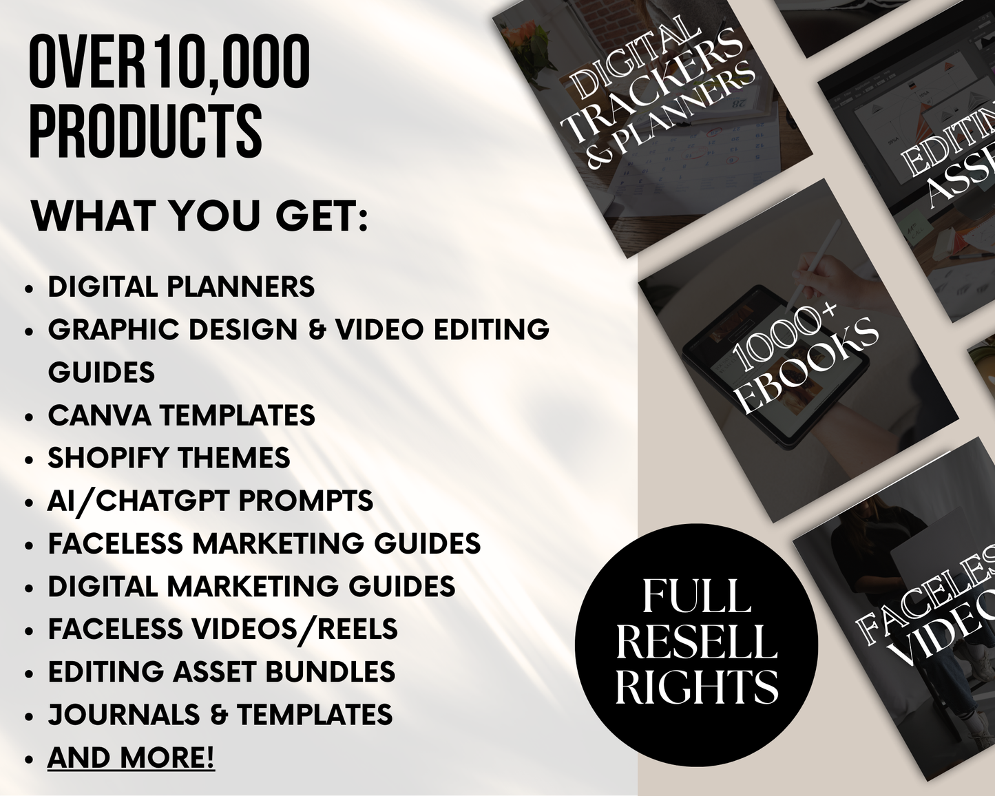 PLR/MRR 10,000+ Products Ultimate Bundle