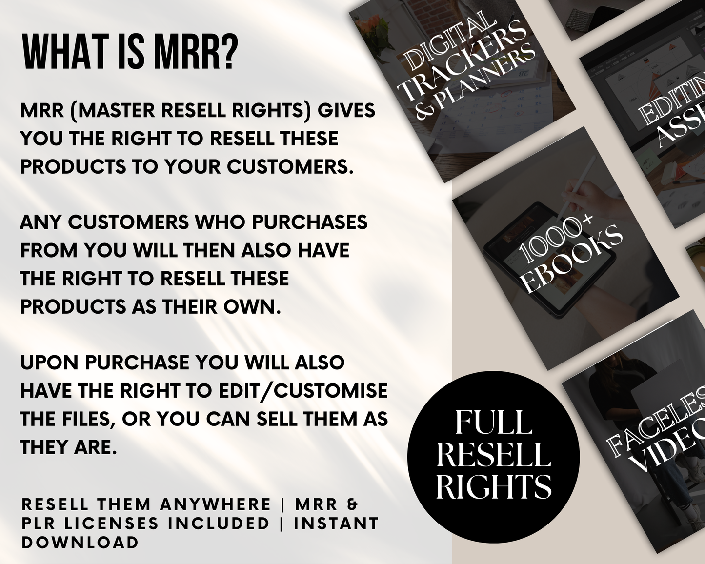 PLR/MRR 10,000+ Products Ultimate Bundle