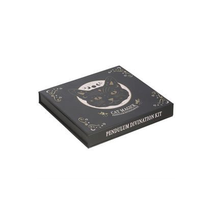 Black Cat Magick Pendulum Divination Kit