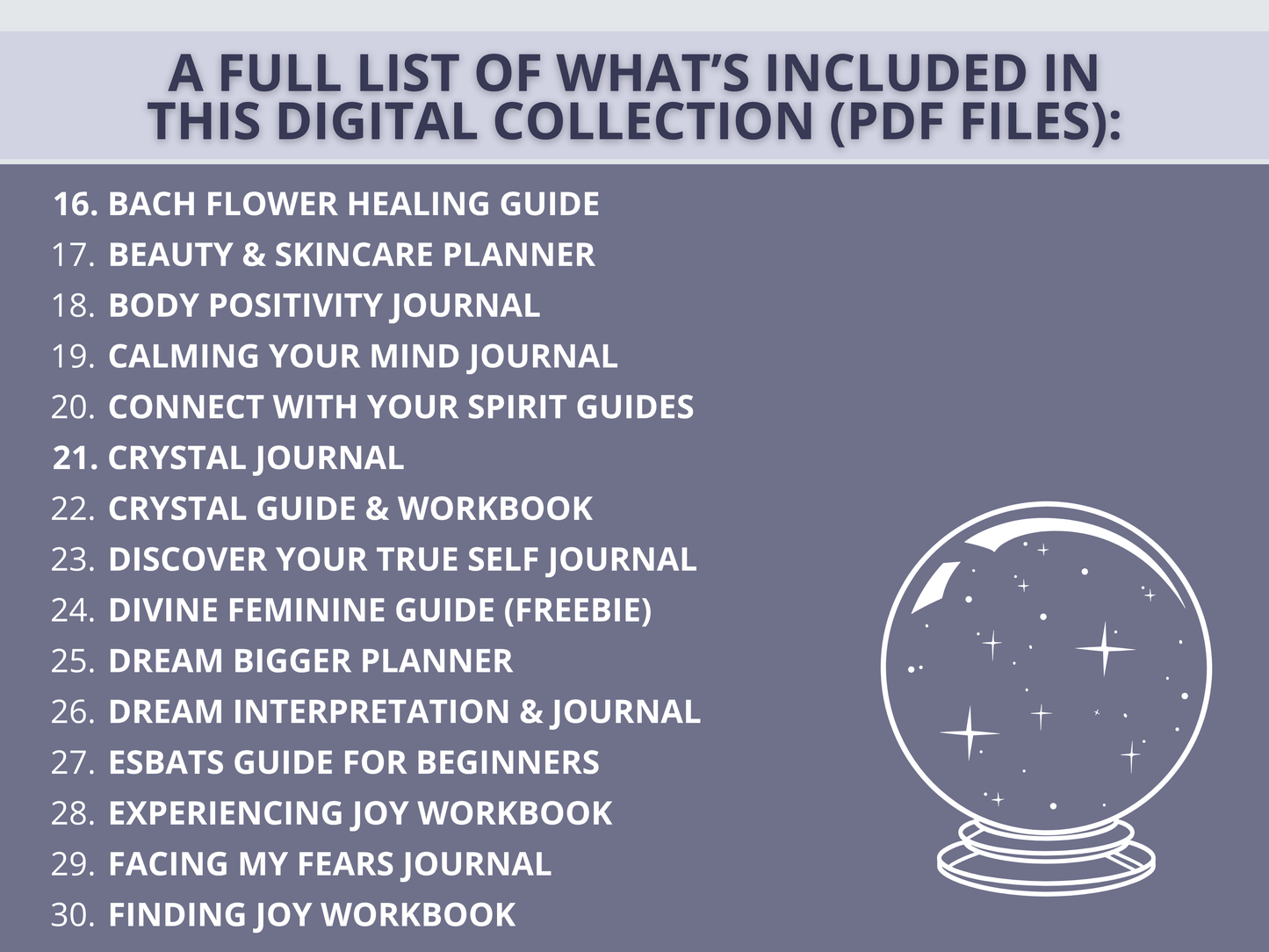 100+ Spiritual & Wellness Bundle (Instant Download)