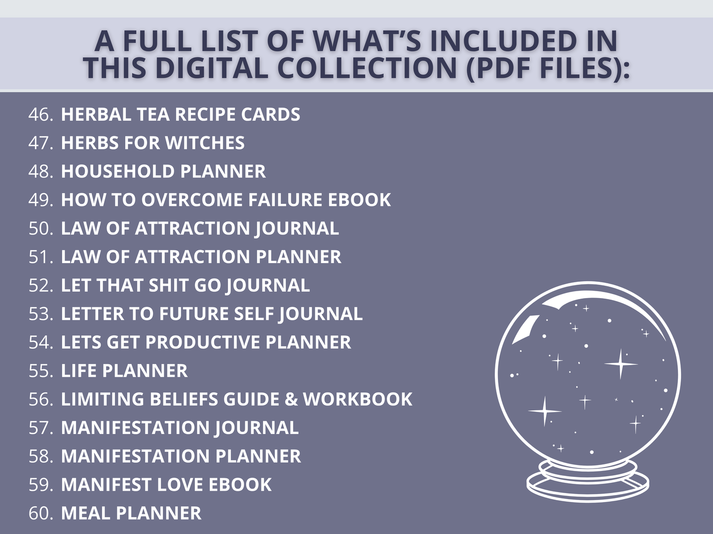 100+ Spiritual & Wellness Bundle (Instant Download)