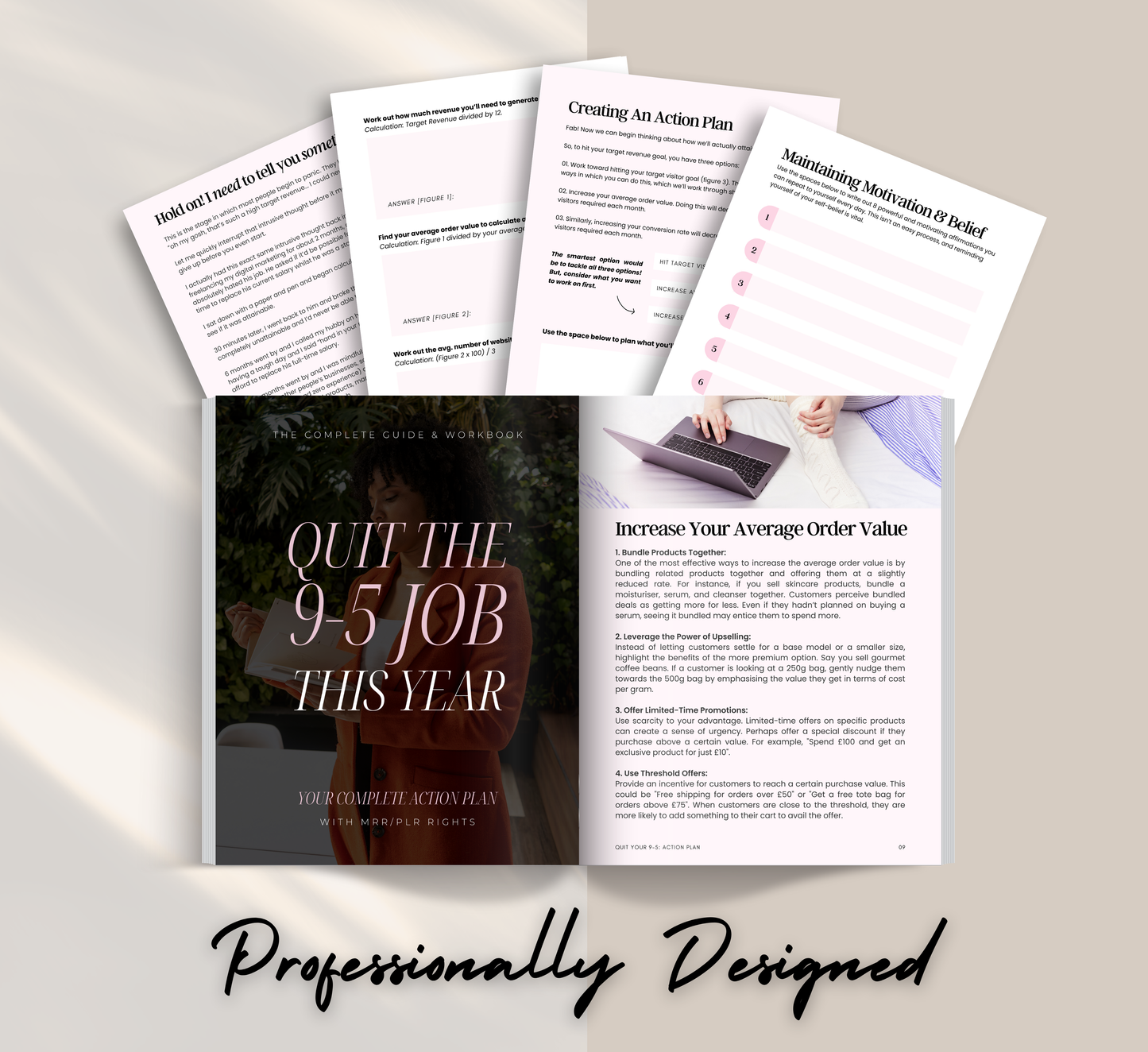PLR/MRR Quit The 9-5 Ebook