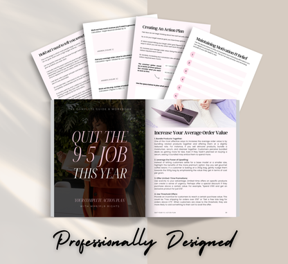 PLR/MRR Quit The 9-5 Ebook