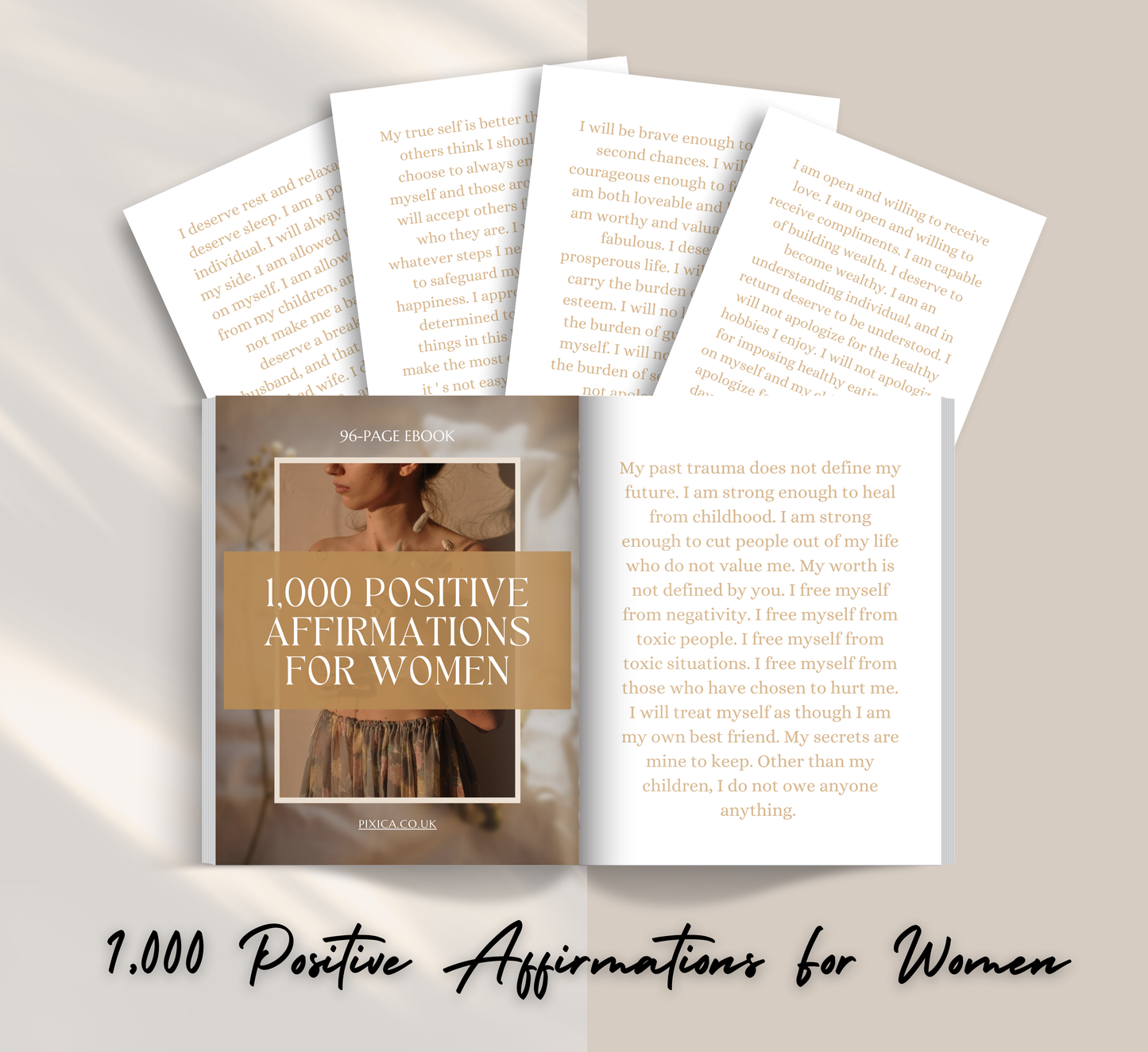 PLR/MRR 1,000 Positive Affirmations For Women