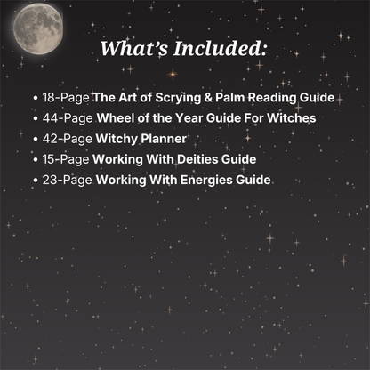 Witchy Starter Bundle (Instant Download)