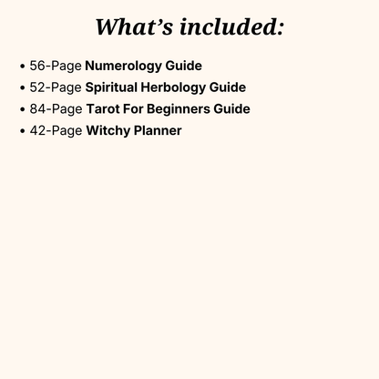 Gift For You: Witchy Digital Bundle (19 Products)