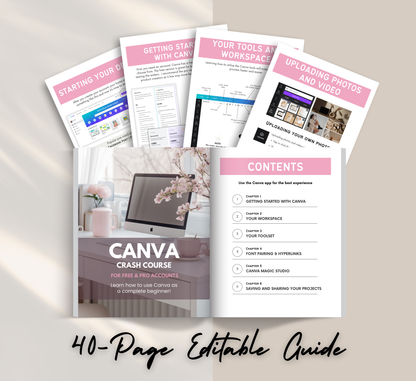 PLR/MRR Canva Crash Course | Learn How to Use Canva