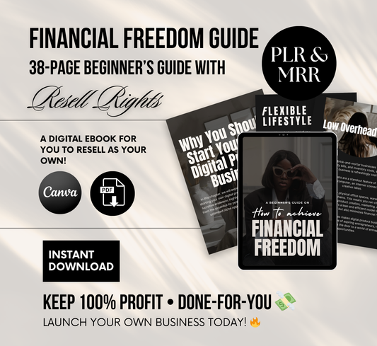 PLR/MRR Achieve Financial Freedom Ebook