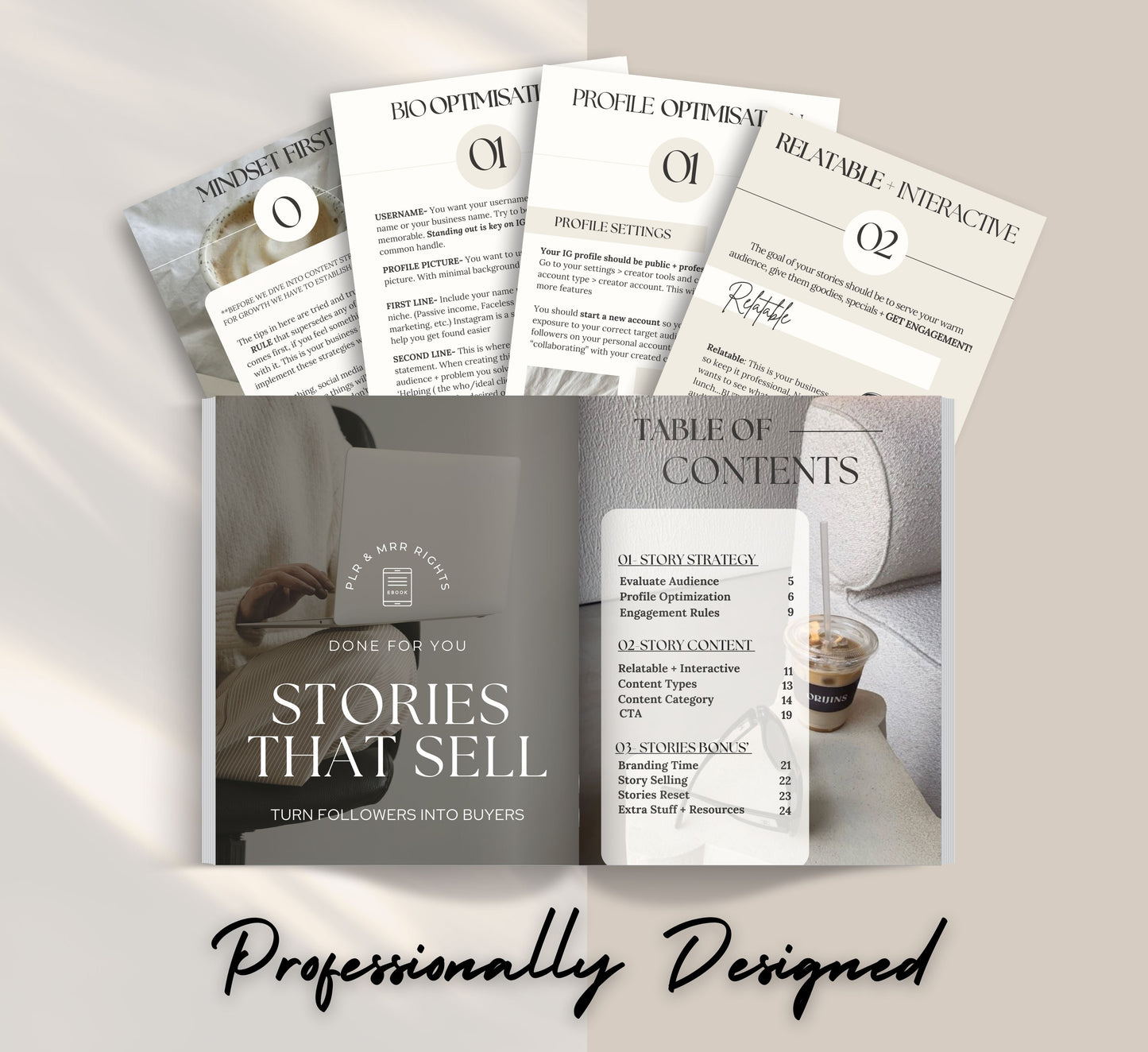 PLR/MRR Stories That Sell Ebook Guide