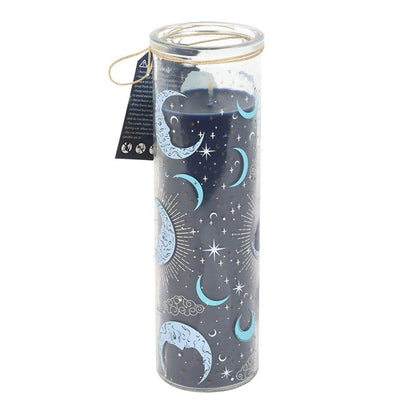 Blue Moon Print Wild Blueberry & Vanilla Tube Candle