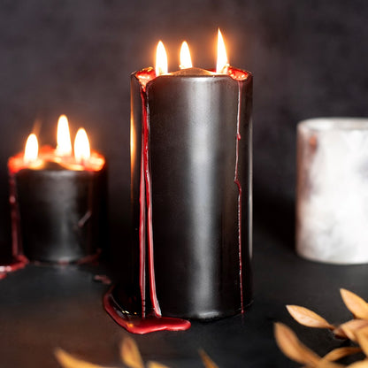 Large Vampire Tears Pillar Candle