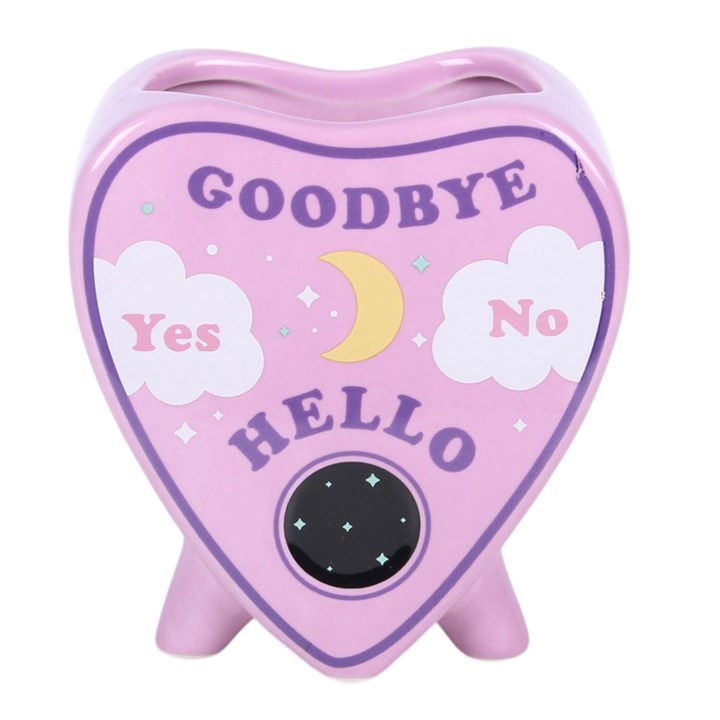 Pastel Talking Board Planchette Flower Vase
