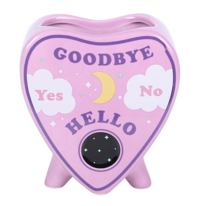 Pastel Talking Board Planchette Flower Vase