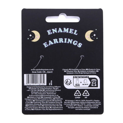 Pastel Talking Board Planchette Earrings