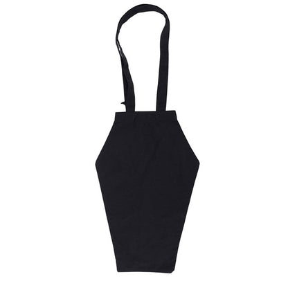 Cauldron Club Coffin Shaped Tote Bag with Enamel Pin Badge