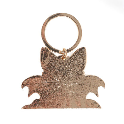 In My Witch Era Bat Cat and Moon Enamel Keyring