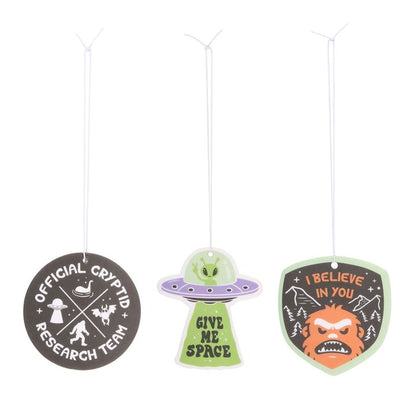 Set of 6 Camp Cryptid Scented Air Fresheners