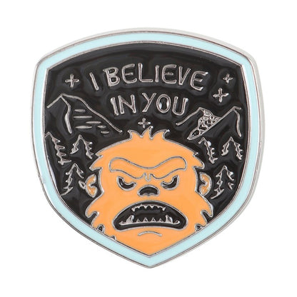 Bigfoot Enamel Pin Badge
