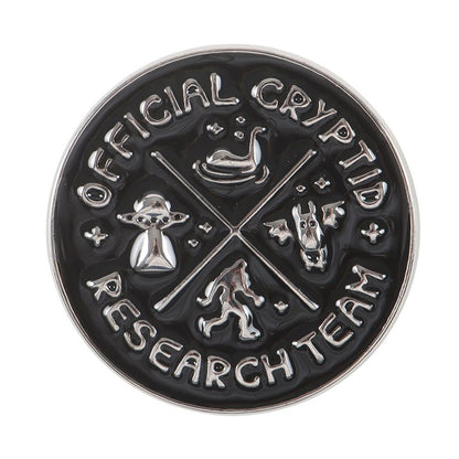 Cryptid Research Team Enamel Pin Badge