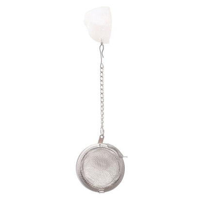 Intuition Double Walled Glass Mug with Aura Crystal Tea Infuser