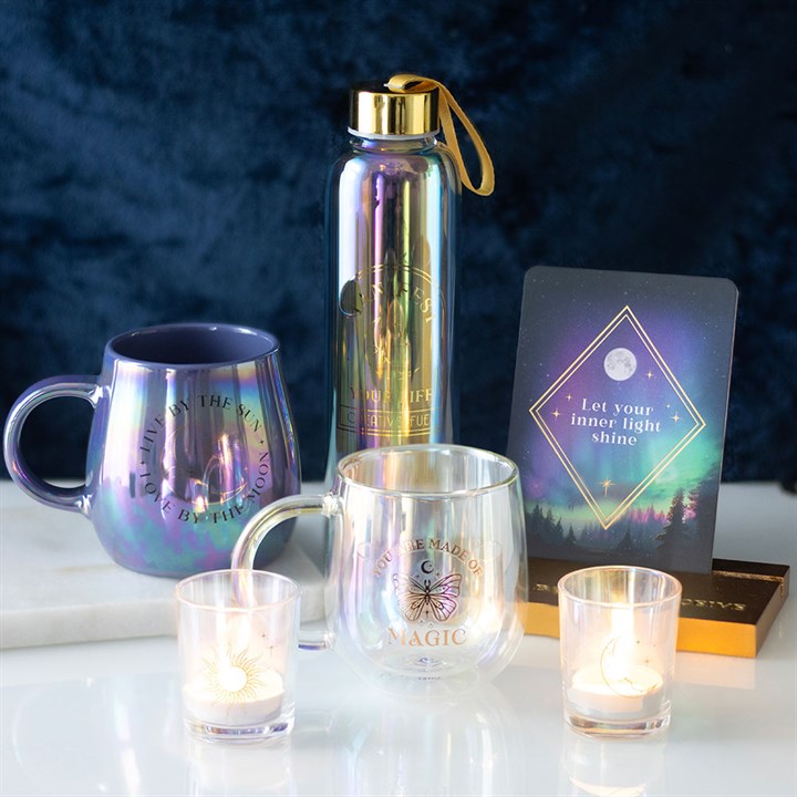 You Are Made of Magic Iridescent Glass Mug