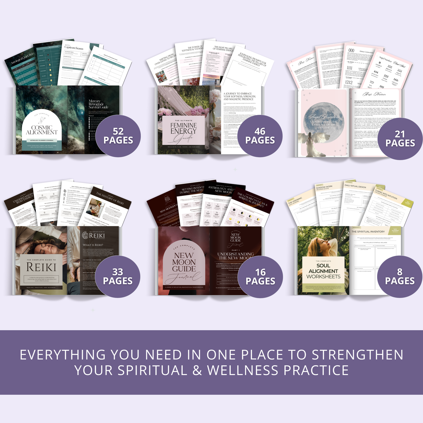 270+ Spiritual & Wellness Bundle (Instant Download)