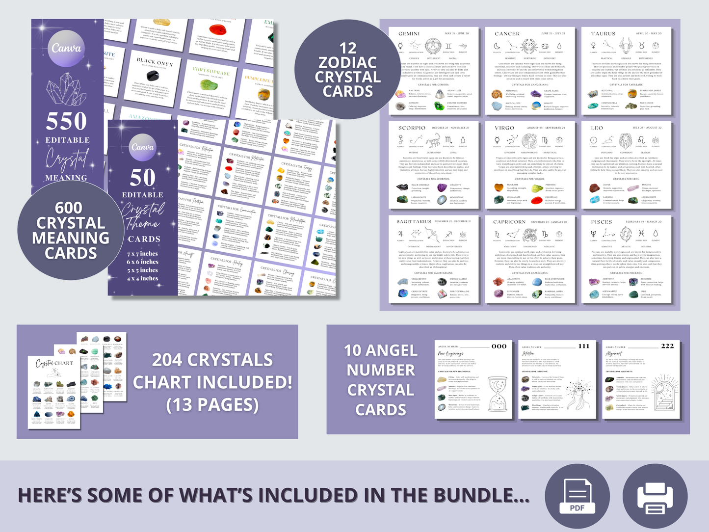 270+ Spiritual & Wellness Bundle (Instant Download)