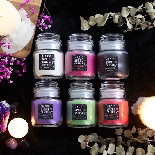 Small Magic Spell Candle Jar Gift Set