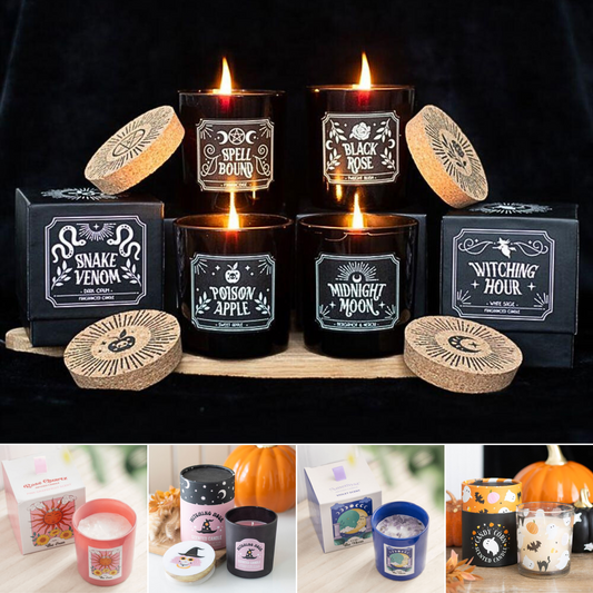 Set of 10 Witchy Candles