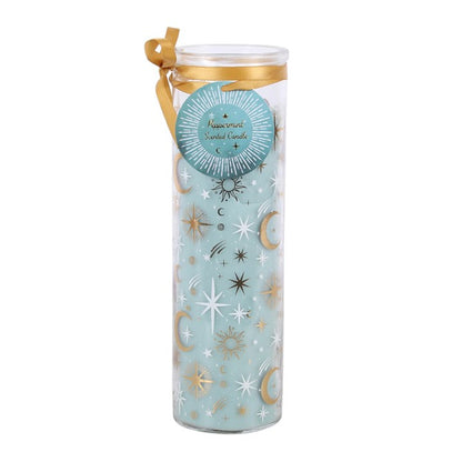 Blue Pastel Skies Tube Candle