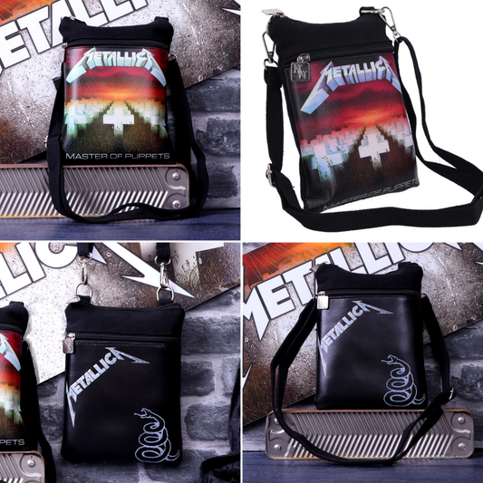 Set of 2 Metallica 23cm Shoulder Bags