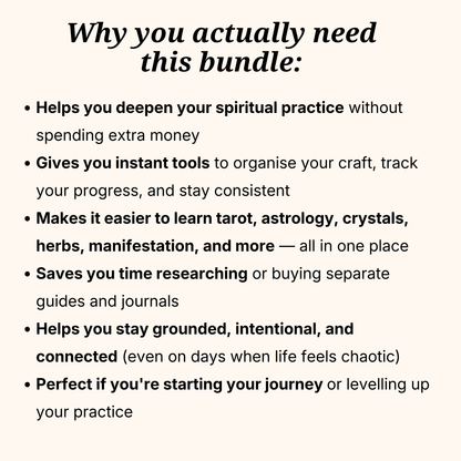 Gift For You: Witchy Digital Bundle (19 Products)