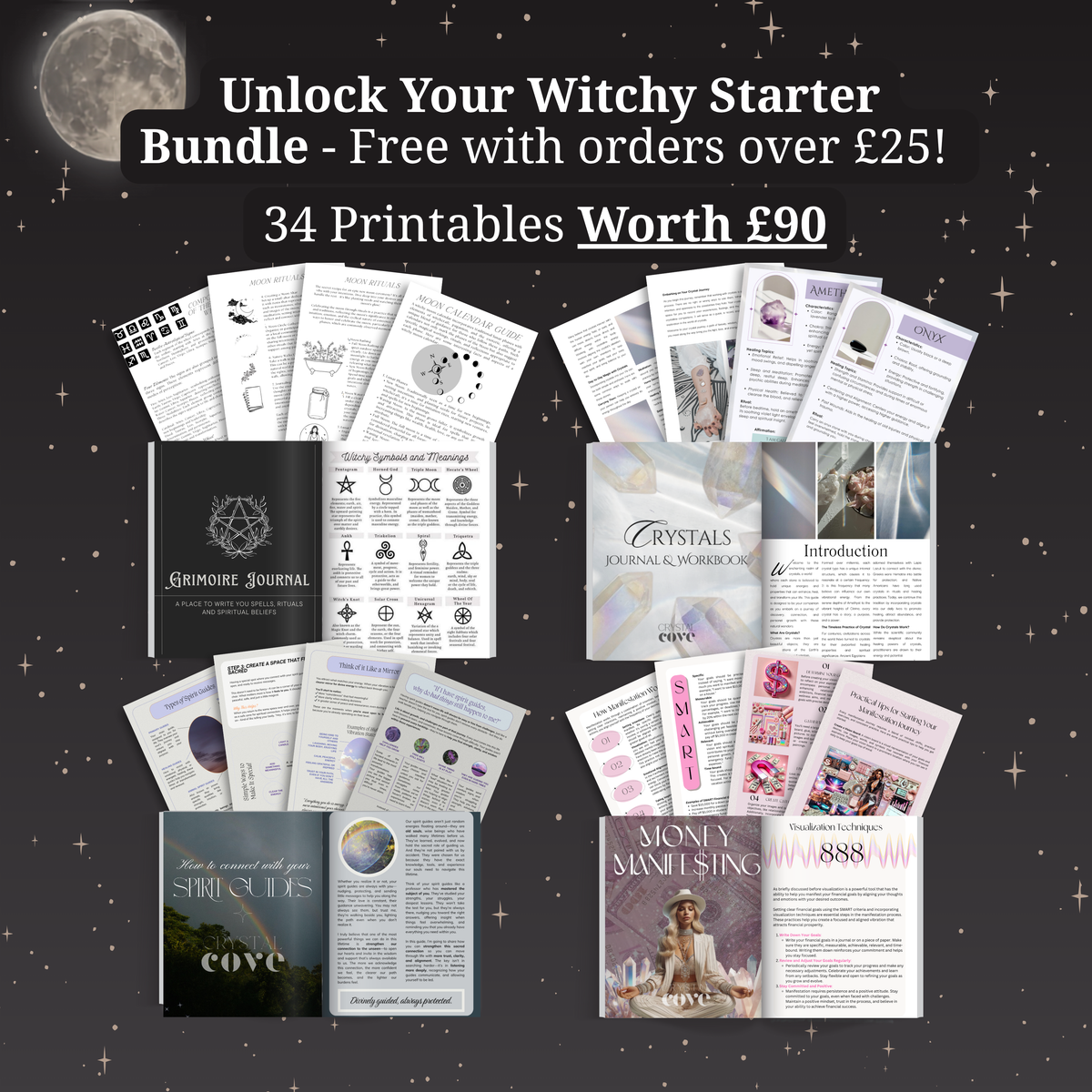 Witchy Starter Bundle (Instant Download)