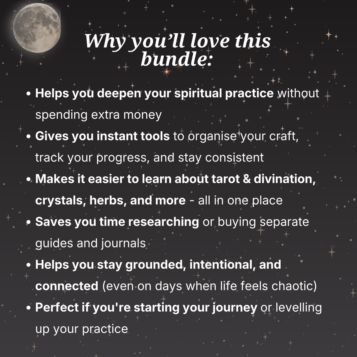 Witchy Starter Bundle (Instant Download)
