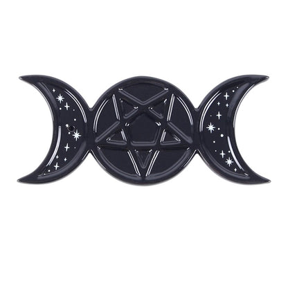 Spellbound Secrets Triple Moon Incense Stick Holder